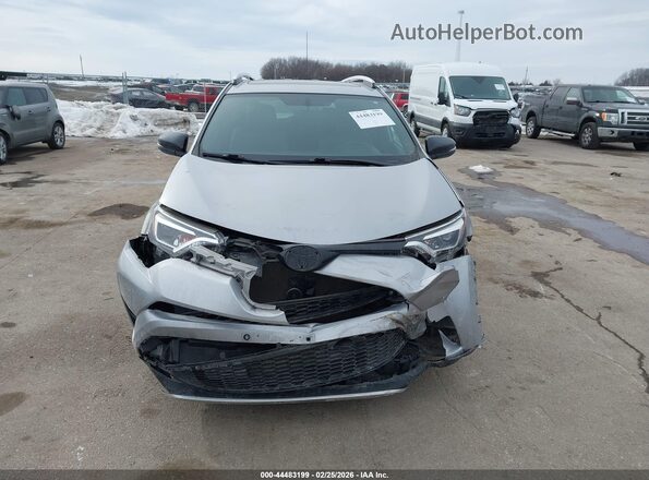 2T3JFREVXGW480632 2016 TOYOTA RAV4 Silver Սարքավորումների վահանակի տեսք