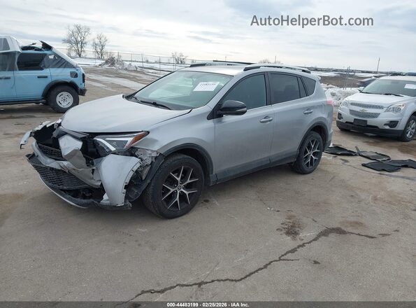 2T3JFREVXGW480632 2016 TOYOTA RAV4 Silver Առջևի ձախ երեք քառորդ տեսարան