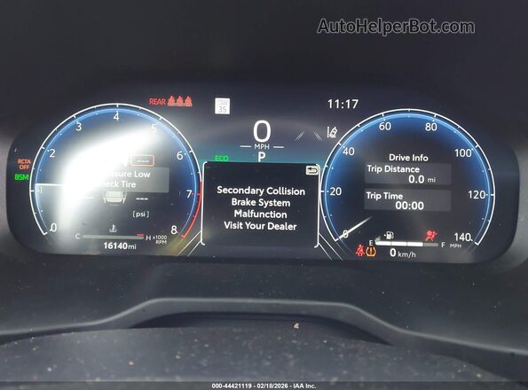 2T3N1RFV7RC449664 2024 TOYOTA LIMITED Серый Вид задних сидений
