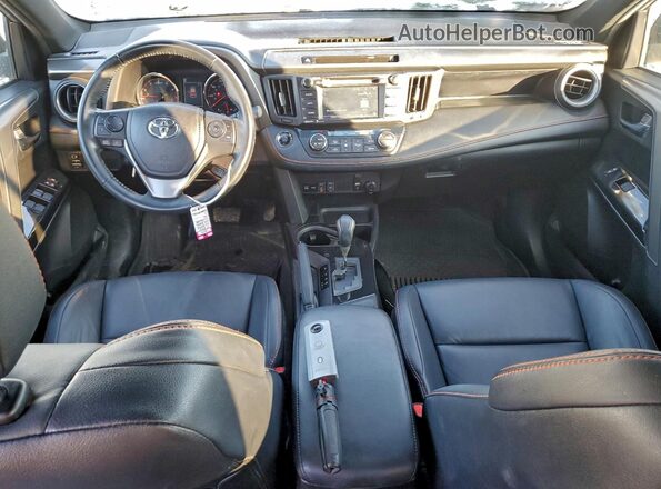 2T3NFREV0GW245447 2016 TOYOTA RAV4 Silver Առջևի վահանակի տեսք