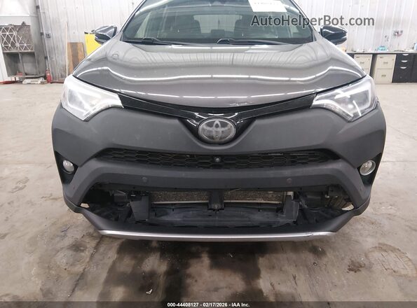 2T3NFREV0GW300964 2016 TOYOTA RAV4 Gray Դիմացի տեսք