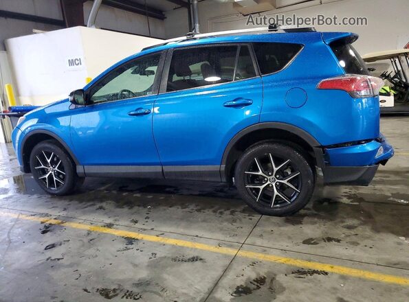 2T3NFREV5GW260137 2016 TOYOTA RAV4 Синий Задняя левая четверть