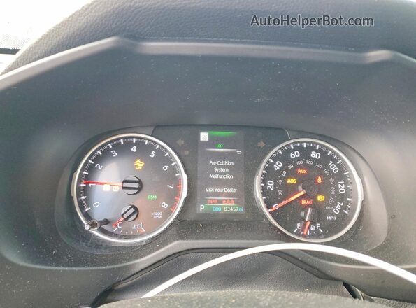 2T3P1RFV0NW271596 2022 TOYOTA LE Black Vista del cuadro de instrumentos
