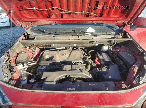 2T3P1RFV7KC043706 2019 TOYOTA LE Red Widok komory silnika