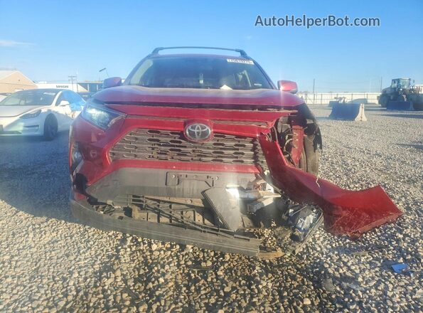 2T3P1RFV7KC043706 2019 TOYOTA LE Red Widok z przodu