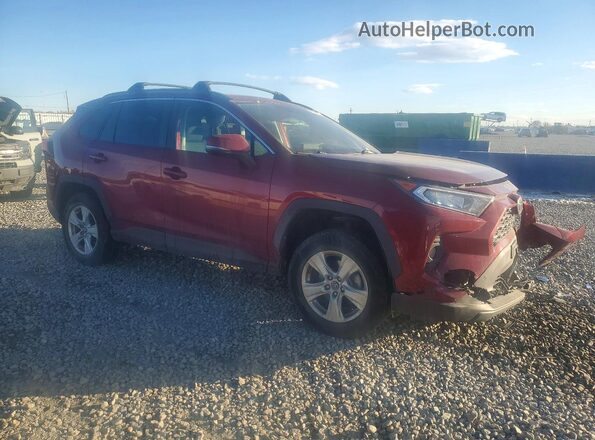 2T3P1RFV7KC043706 2019 TOYOTA LE Red Przód prawy