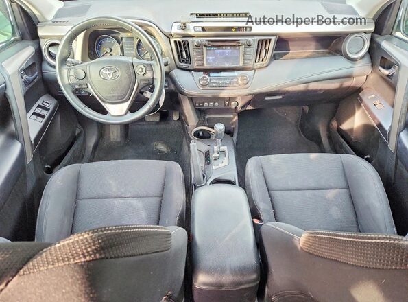 2T3RFREV0JW819327 2018 TOYOTA RAV4 Черный Вид панели приборов