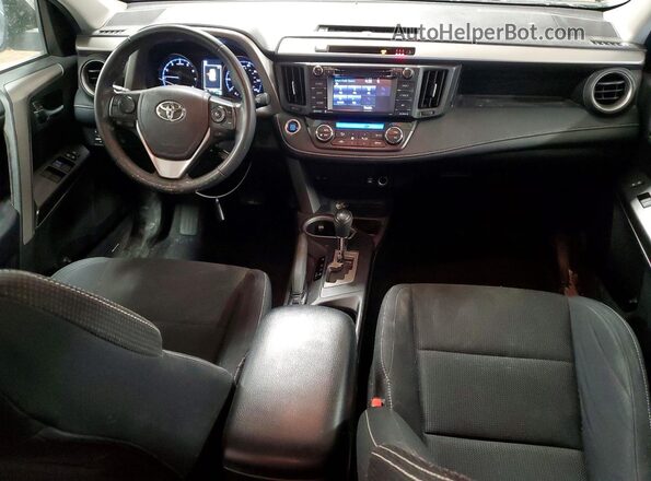 2T3RFREV1JW824472 2018 TOYOTA RAV4 Черный Вид панели приборов
