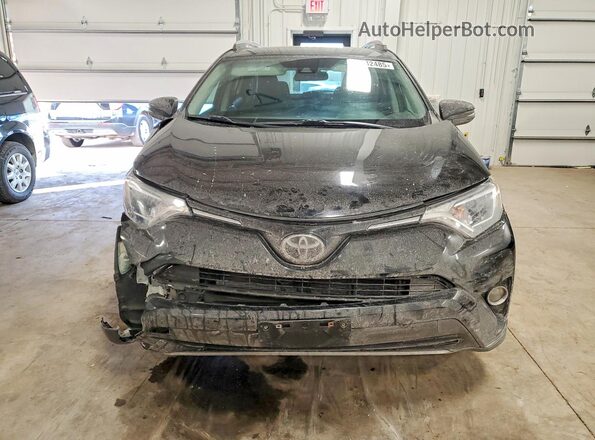 2T3RFREV1JW824472 2018 TOYOTA RAV4 Черный Вид спереди