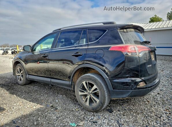 2T3RFREVXJW742143 2018 TOYOTA RAV4 Черный Задняя левая четверть
