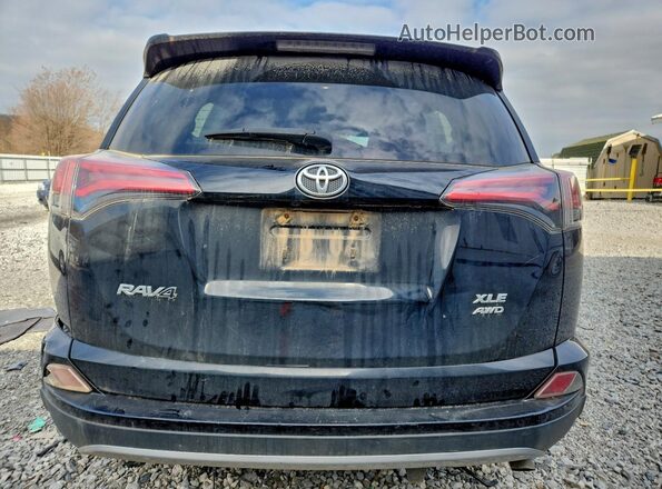 2T3RFREVXJW742143 2018 TOYOTA RAV4 Черный Вид сзади