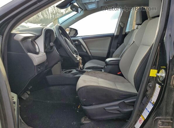 2T3RFREVXJW742143 2018 TOYOTA RAV4 Черный Вид салона спереди
