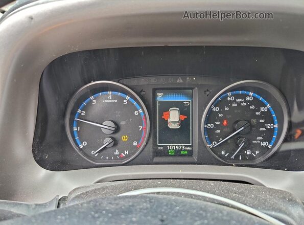 2T3RFREVXJW742143 2018 TOYOTA RAV4 Черный Вид щитка приборов