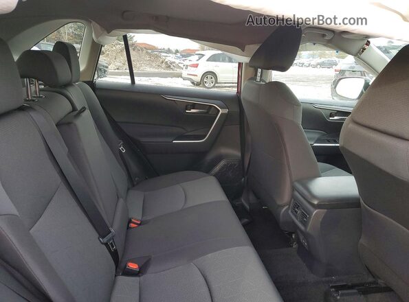 2T3RWRFV8SW262988 2025 TOYOTA RAV4 Red Vista interior trasera