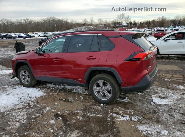 2T3RWRFV8SW262988 2025 TOYOTA RAV4 Red Trasero izquierdo
