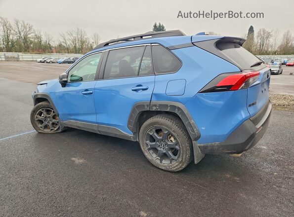 2T3S1RFV7NW314406 2022 TOYOTA RAV4 Blue Հետևի ձախ