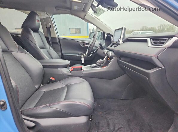 2T3S1RFV7NW314406 2022 TOYOTA RAV4 Blue Սալոնի դիմացի տեսք