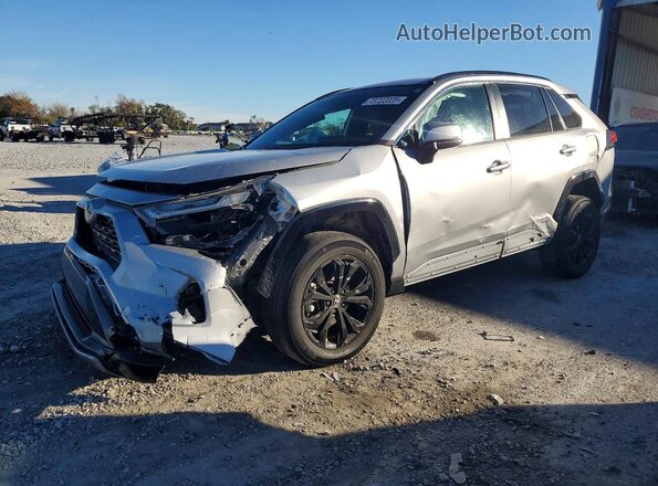2T3T6RFV6NW036281 2022 TOYOTA RAV4 Серебряный Передняя левая четверть