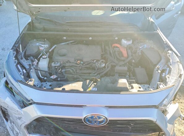 2T3T6RFV6NW036281 2022 TOYOTA RAV4 Серебряный Вид подкапотного пространства