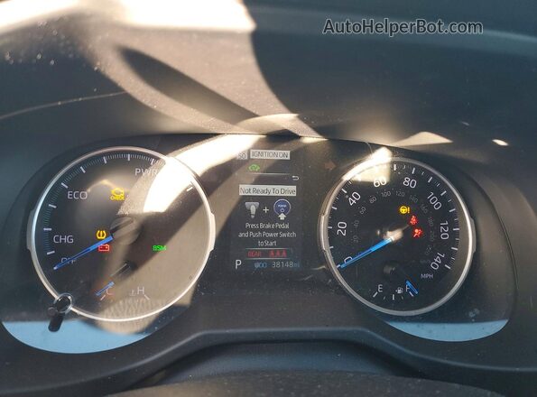 2T3T6RFV6NW036281 2022 TOYOTA RAV4 Серебряный Вид щитка приборов