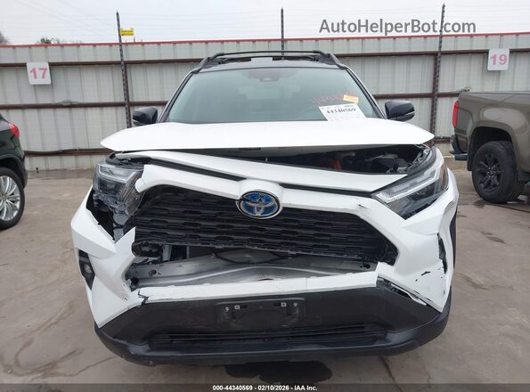 2T3UWRFV3RW215209 2024 TOYOTA RAV4 HYBRID White Widok z przodu