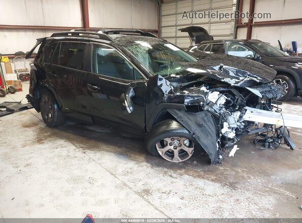 2T3UWRFV9SW252884 2025 TOYOTA RAV4 HYBRID Черный Передняя правая четверть