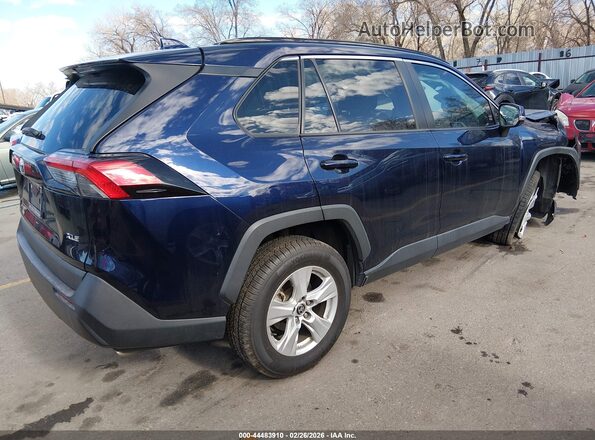 2T3W1RFV4MW126068 2021 TOYOTA LE Синий Задняя правая четверть