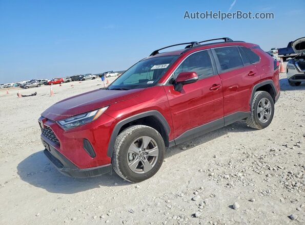 2T3W1RFV5SW418390 2025 TOYOTA RAV4 Red Vista tres cuartos delantera izquierda