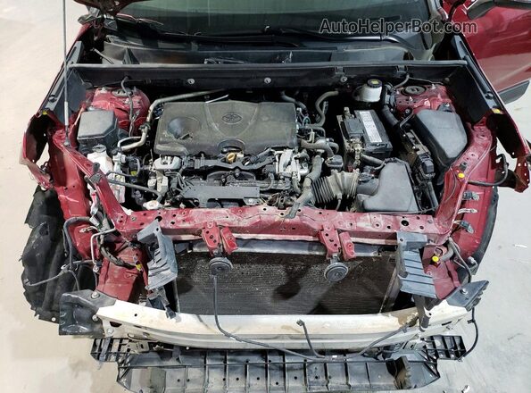 2T3W1RFV7KW010179 2019 TOYOTA LE Burgundy Вид підкапотного простору