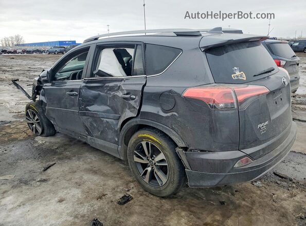 2T3WFREV4JW496922 2018 TOYOTA RAV4 Серый Задняя левая четверть