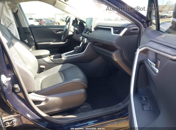 2T3Y1RFVXMC088808 2021 TOYOTA LIMITED Синий Вид салона спереди