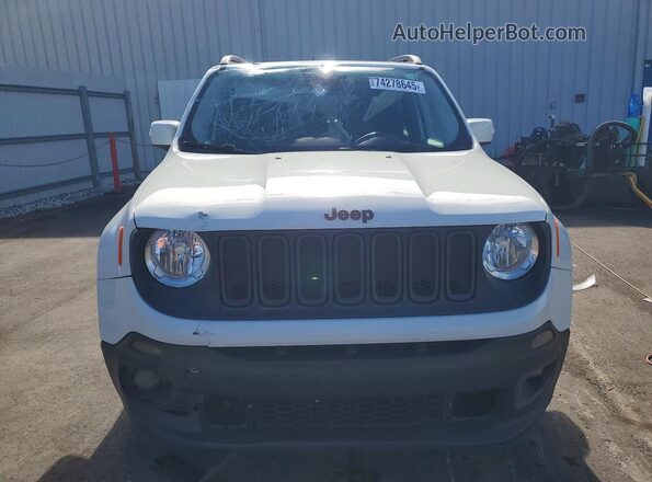 ZACCJABT2GPD02952 2016 JEEP RENEGADE Белый Вид сзади
