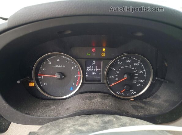 JF1GPAB6XGH221902 2016 SUBARU IMPREZA Зеленый Вид задних сидений