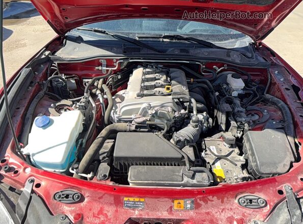 JM1NDAB70P0561948 2023 MAZDA MX-5 Красный Вид панели приборов