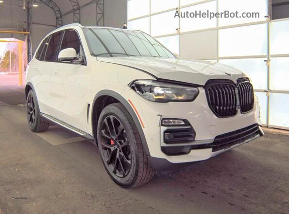 5UXCR6C55KLK82410 2019 BMW X5 Белый Задняя левая четверть
