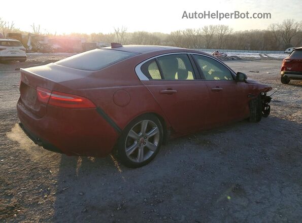 SAJAD4BG5HA947181 2017 JAGUAR XF Красный Передняя правая четверть