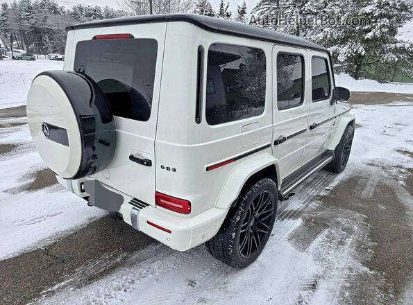 WDCYC7HJ4KX313508 2019 MERCEDES-BENZ G-CLASS White Widok z przodu