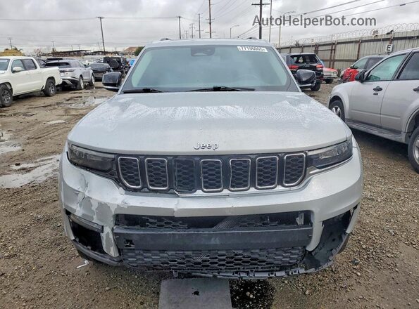 1C4RJKBG9M8121305 2021 JEEP GRAND Silver უკანა ხედი