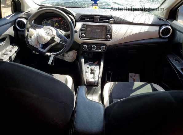 3N1CN8EV6NL866770 2022 NISSAN VERSA Black Vista del cuadro de instrumentos