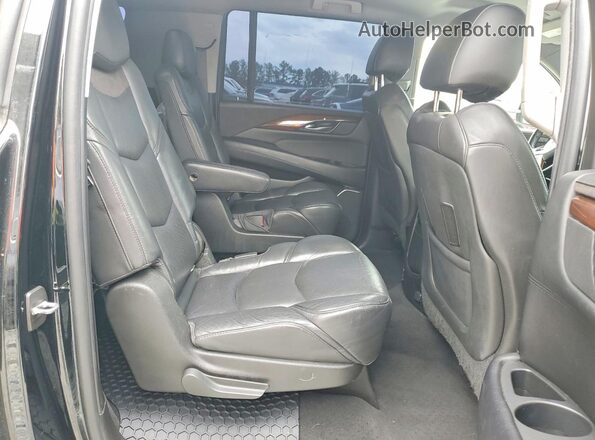 1GYS4GKJ4JR159879 2018 CADILLAC ESCALADE Black Widok komory silnika