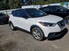 2019 Nissan Kicks S Белый vin: 3N1CP5CUXKL471022