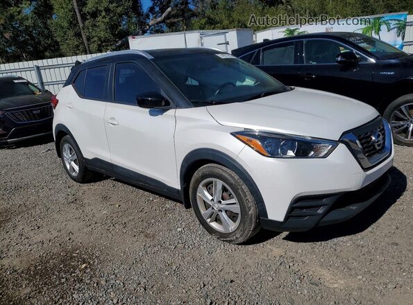 3N1CP5CUXKL471022 2019 NISSAN KICKS Белый Вид спереди