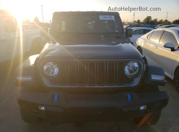 1C4RJXN63RW356172 2024 JEEP WRANGLER Серый Вид сзади