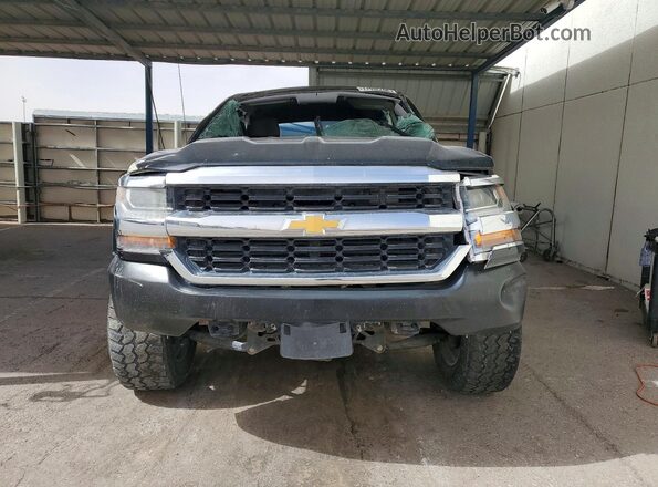 3GCUKNEC4JG443177 2018 CHEVROLET SILVERADO Черный Вид сзади