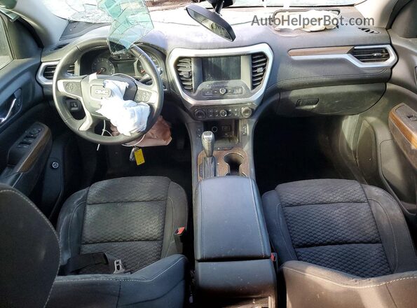 1GKKNLLA9HZ266368 2017 GMC ACADIA Синий Вид щитка приборов