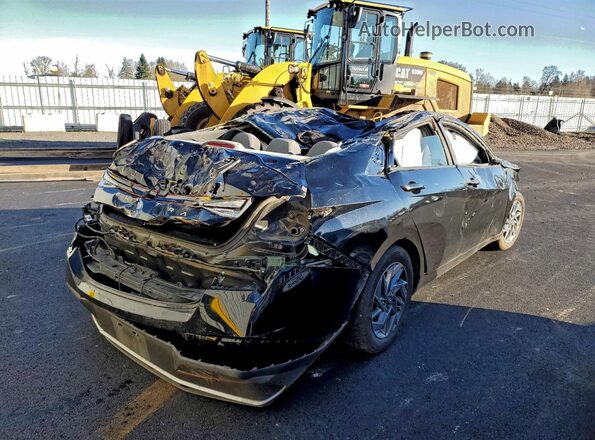 KMHLM4DG2RU750467 2024 HYUNDAI ELANTRA Черный Передняя правая четверть