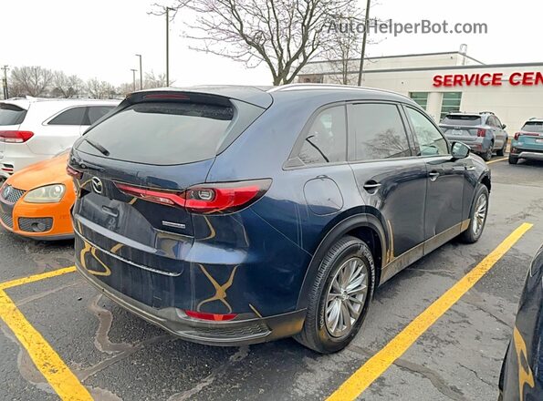 JM3KKBHA1R1157627 2024 MAZDA CX-90 Blue Вид спереду