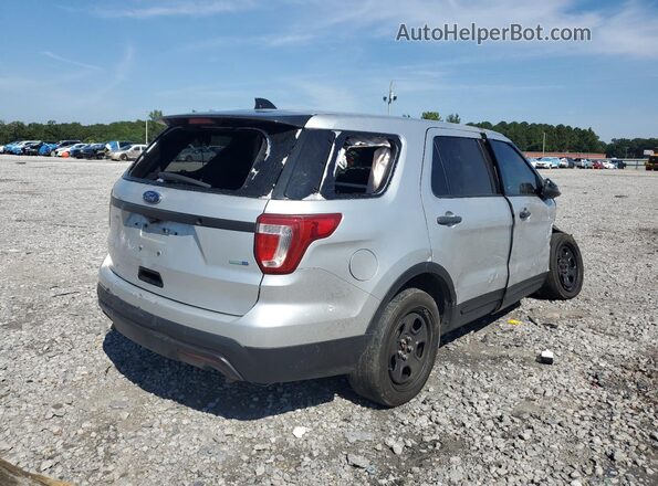 1FM5K8AR0HGE13563 2017 FORD FORD EXPLORER Серебряный Передняя правая четверть