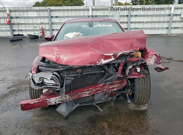 2C3CCABG5KH654015 2019 CHRYSLER 300 Бордовый Вид сзади