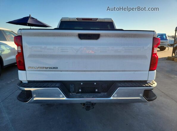 2GCPAAED7P1148559 2023 CHEVROLET SILVERADO Белый Вид салона спереди